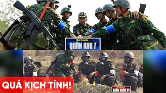 Quân khu số 1 mới nhất 19/4/2025 | Cuộc thi đấu của Quân đoàn 34 và Quân khu 7 siêu hay